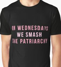 Mittwochs zerschlagen wir das Patriarchat Grafik T-Shirt