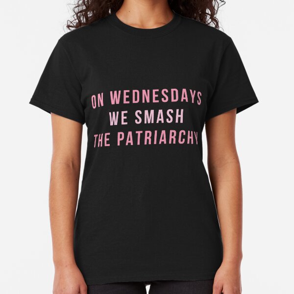 Feminism Symbol T-Shirt Patriarchy Equality Ladies Women Top Feminist T Shirt