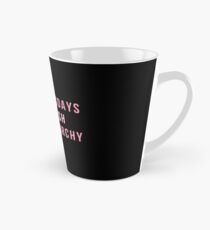 Taza cónica Los miércoles destruimos el patriarcado