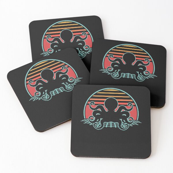 Item preview, Kraken Retro Vintage Cthulhu 80s Style Octopus Gift designed and sold by ANABARRIOS.