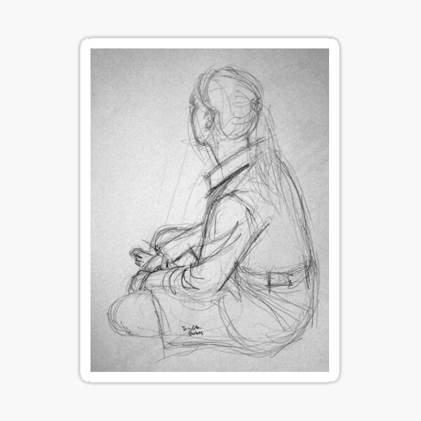 Veronika Life Study 06 Sticker