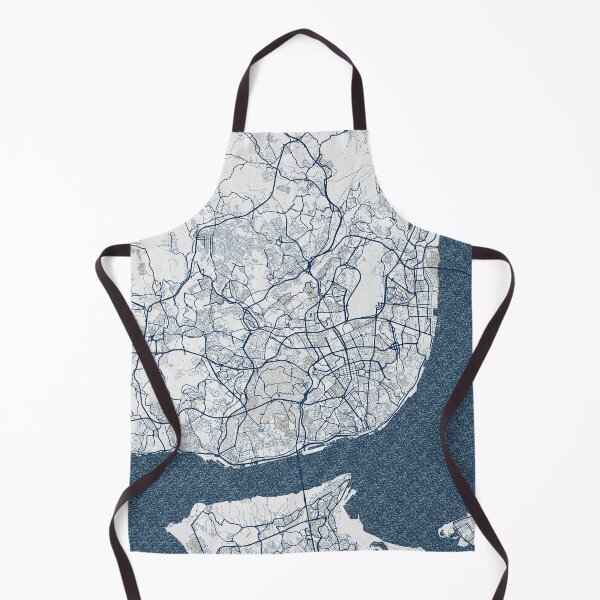 Item preview, Lisbon City Map of Portugal - Coastal designed and sold by deMAP.