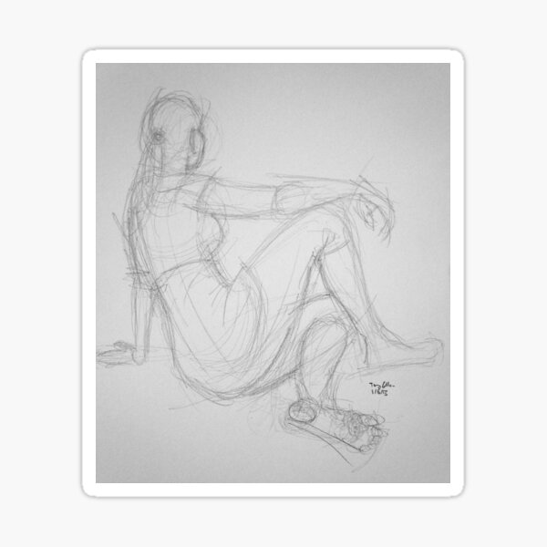 Veronika Life Study 07 Sticker