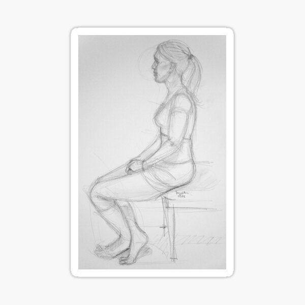 Veronika Life Study 08 Sticker
