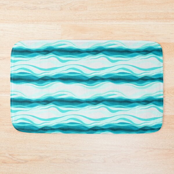 Item preview, turquoise ocean waves bliss designed and sold by TraceyHayesArt.