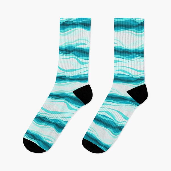 Item preview, turquoise ocean waves bliss designed and sold by TraceyHayesArt.