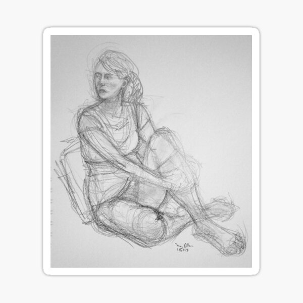 Veronika Life Study 09 Sticker