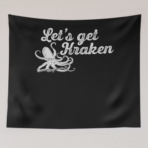 Item preview, Lets Get Kraken Funny Octopus Marine Biologist Gift designed and sold by ANABARRIOS.