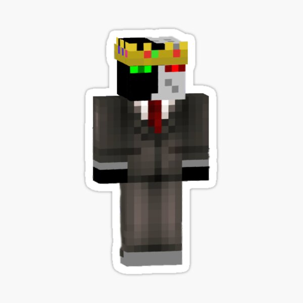 Karl Jacobs Mrbeast Minecraft skin Sticker for Sale by dolapot