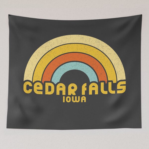 Item preview, Retro Cedar Falls Iowa designed and sold by dk80.
