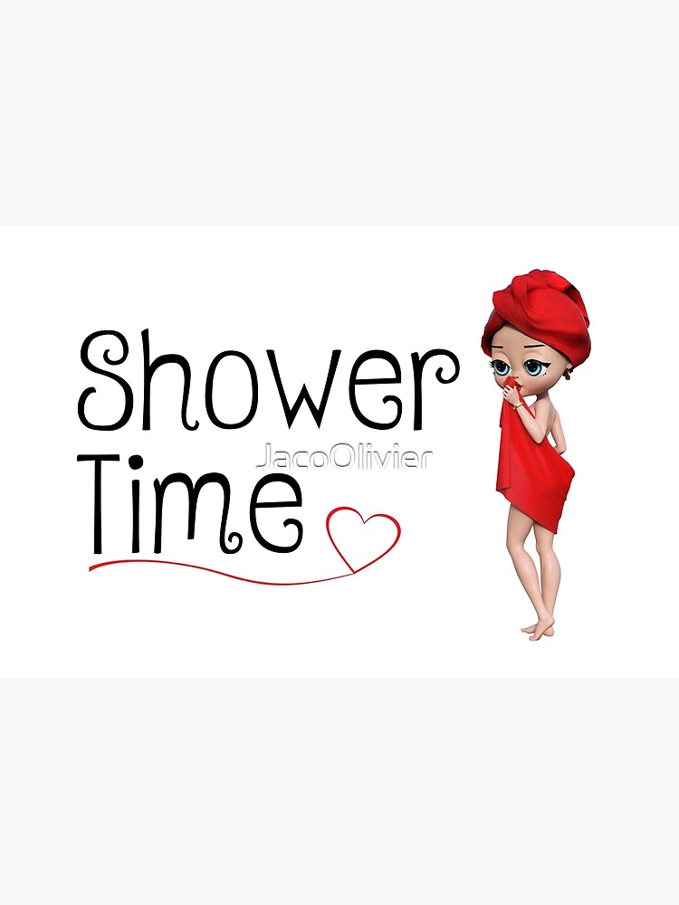 Disover Betty Boop Shower Time Bath Mat