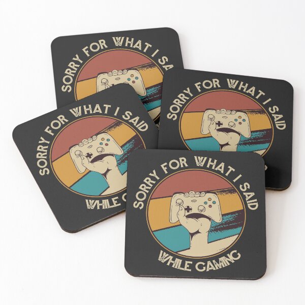 Item preview, Sorry For What I Said While Gaming - Vintage Retro designed and sold by RedQuality.