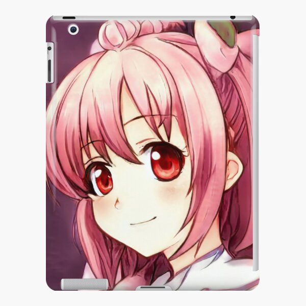 Anime Girl Pink iPad Snap Case