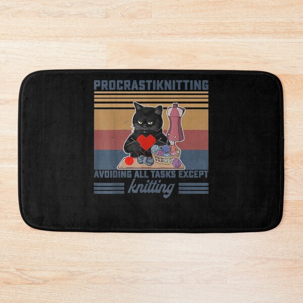 Item preview, Funny Procrastiknitting Knitting Lover Gag Gift Definition  designed and sold by aguilaro.