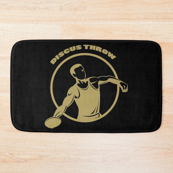 Item preview, Discus throw athlete vintage gold designed and sold by Astralia.