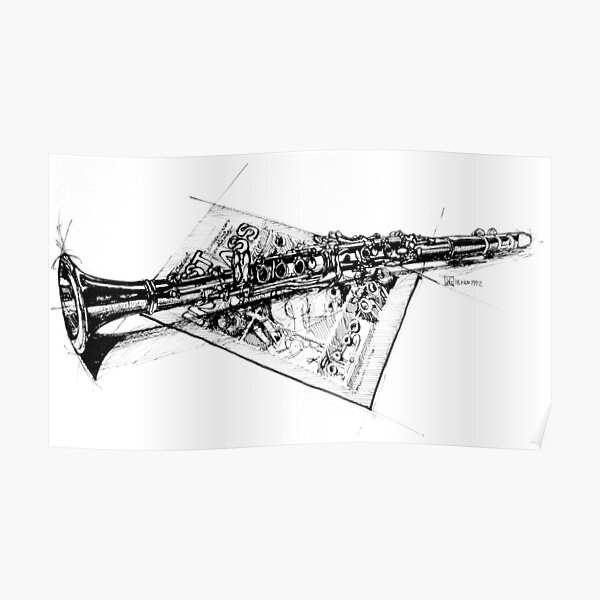 Clarinet Study Poster