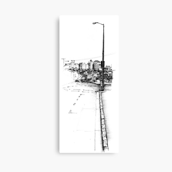 Paddington Streetscape Canvas Print