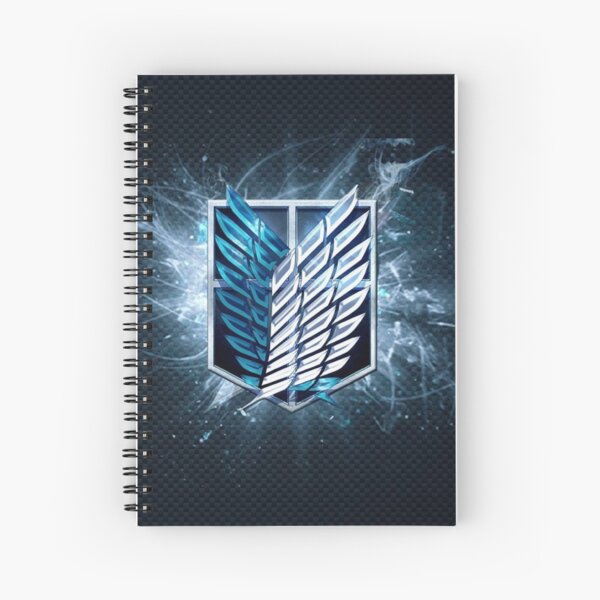 Survey Corps Spiral Notebooks For Sale Redbubble