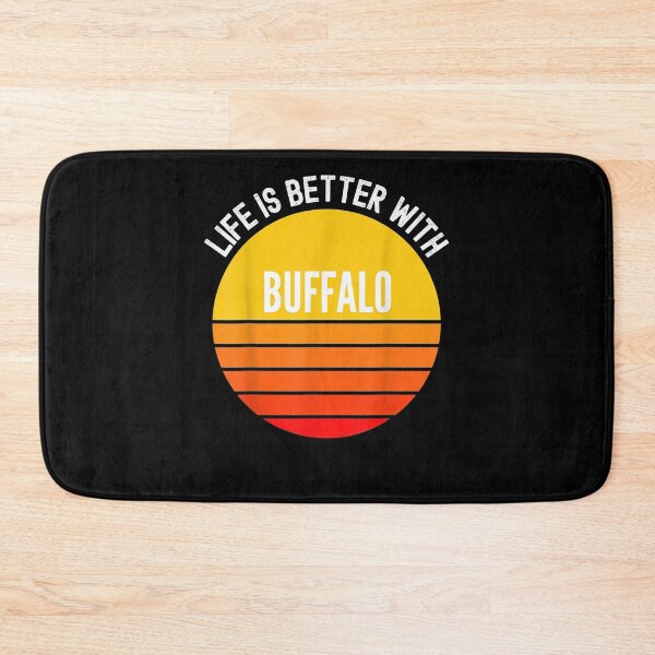 Item preview, Life Is Better With Buffalo Funny Sunset Style  designed and sold by aguilaro.