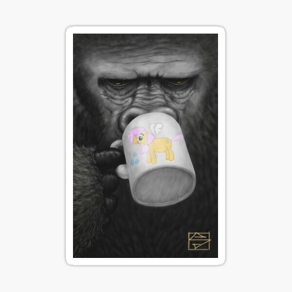 Magic Sparkle Coffee Sticker