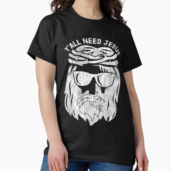 Item preview, Vintage Y'all Need Jesus Funny Southern Religious Christian  designed and sold by aguilaro.