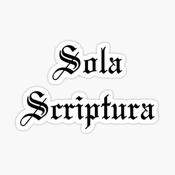 Sola Fide Seal - Decal