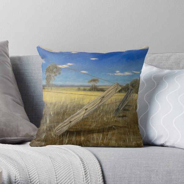 Warwick Fence Line Throw Pillow