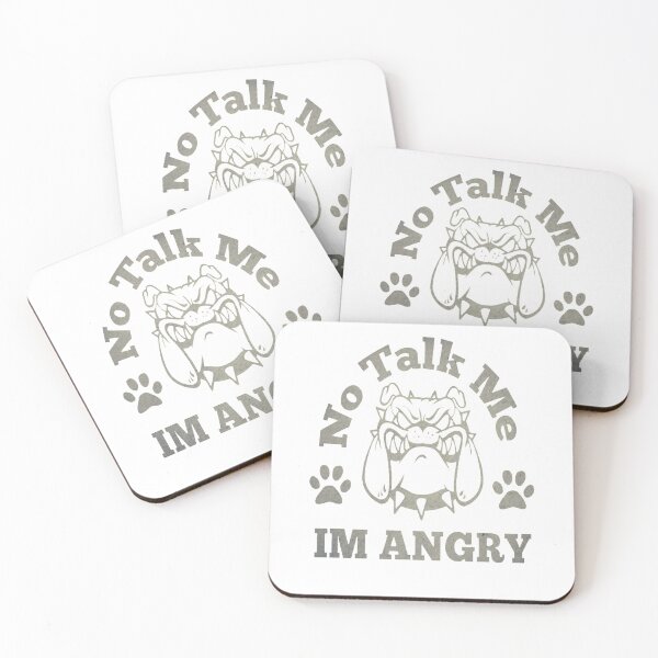 Item preview, No Talk Me Im Angry funny gift idea for bulldog lovers or birthday  designed and sold by AYACHI90.