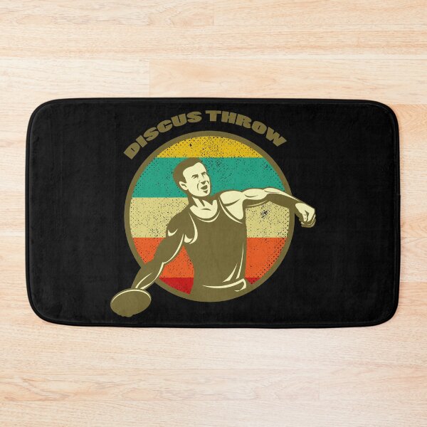 Item preview, Retro circle athlete discus throw designed and sold by Astralia.