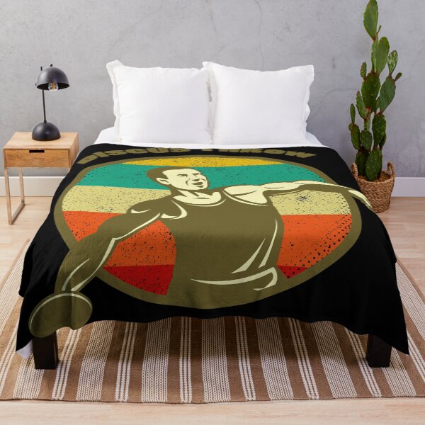 Item preview, Retro circle athlete discus throw designed and sold by Astralia.