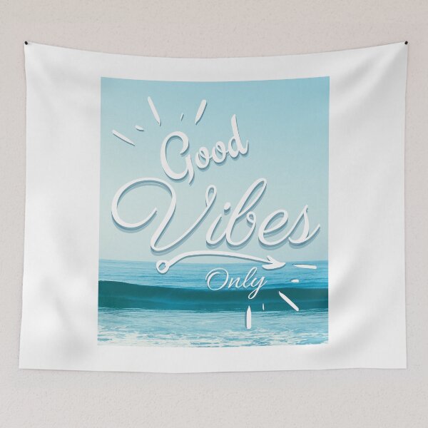 Item preview, Good Vibes Only Design - Ocean Wave designed and sold by Amon Ferg.