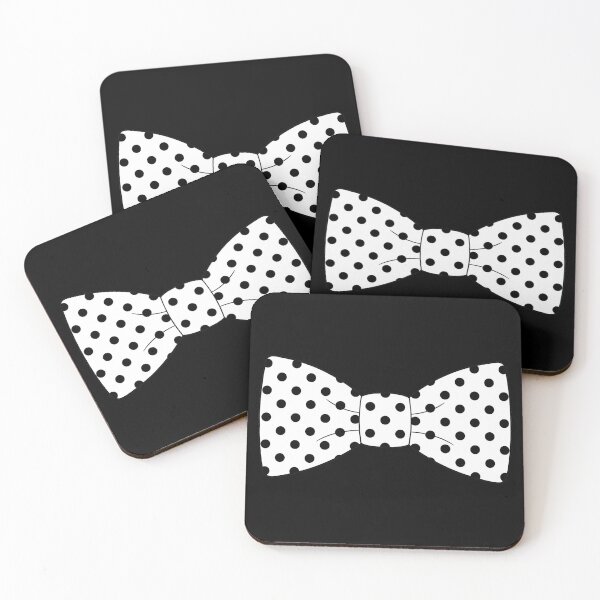 Item preview, White black polka dot Bow Tie  designed and sold by S-ivanov.