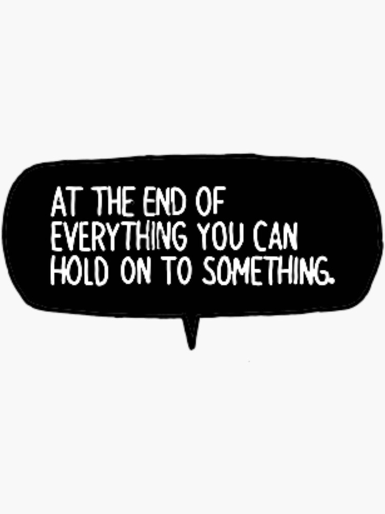 "Night in the woods Mae Quote " Sticker by summitleigh Redbubble