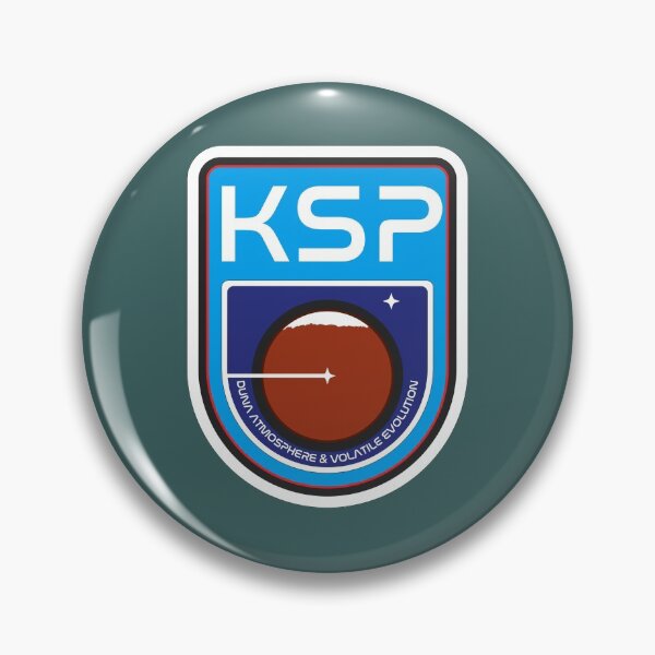 Item preview, Kerbal Space Program - Duna Badge designed and sold by BRU Design.