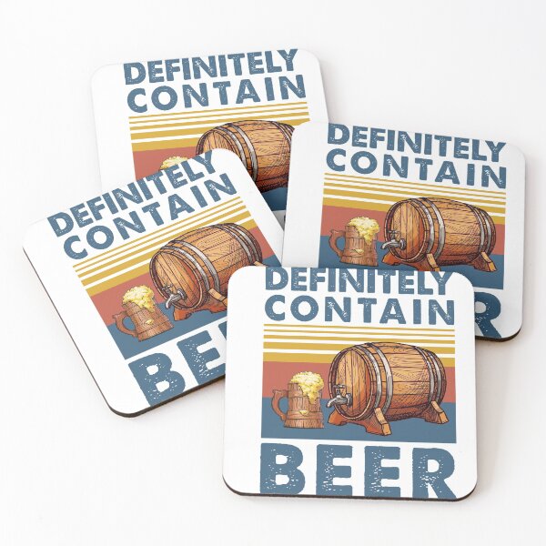 Item preview, Definitely Contains Beer Funny St. Patricks Day Gift designed and sold by BugattiDivo58.