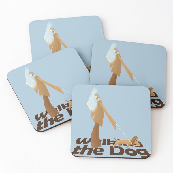 Item preview, walking the dog Flat  designed and sold by Studio Bako.