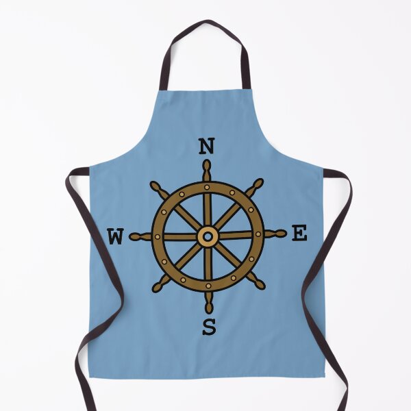 Item preview, Wooden Ship Wheel - Compass designed and sold by Heedee Design.