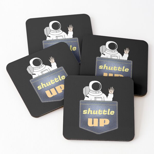 Item preview, Shuttle Up, Space Pun designed and sold by WineLabsDesign.