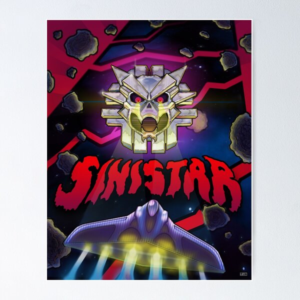 Artikel-Vorschau von Sinistar Arcade Poster, designt und verkauft von Justin-Gregory.