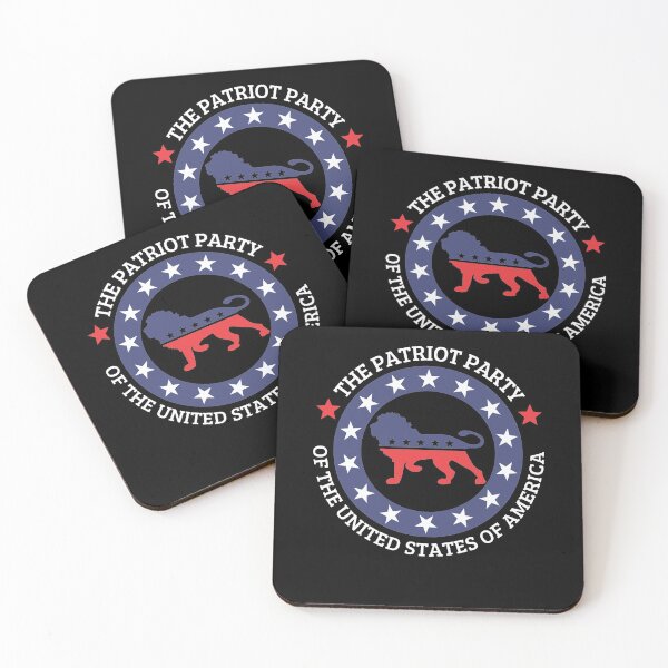 Item preview, The Patriot Party Logo Est.1776 designed and sold by ZavageDesigns.