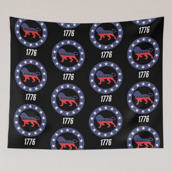 Item preview, The Patriot Party Lion Est.1776 designed and sold by ZavageDesigns.