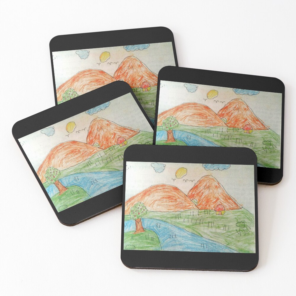 Item preview, Coasters (Set of 4) designed and sold by Rwadkar.