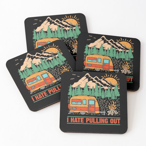 Item preview, Funny Camping I Hate Pulling Out Travel Trailer Retro designed and sold by Realme9876.