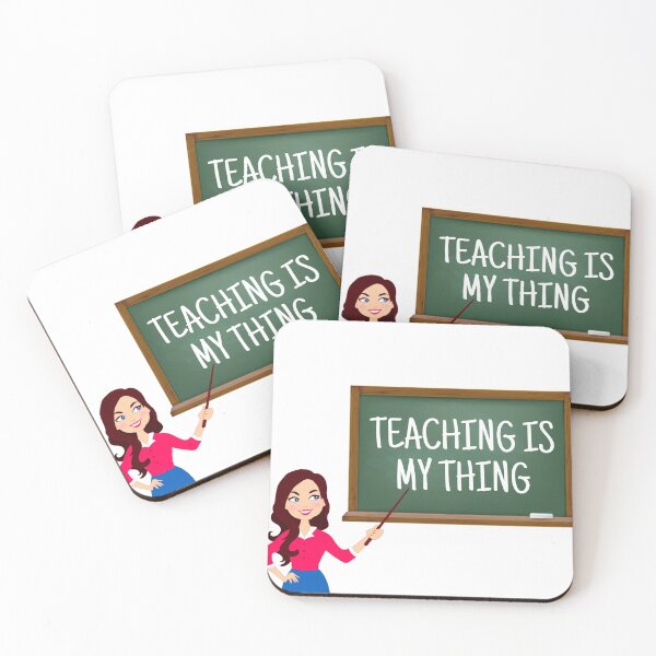 Item preview, Teaching Is My Thing Teacher Squad designed and sold by AthleticWolves.