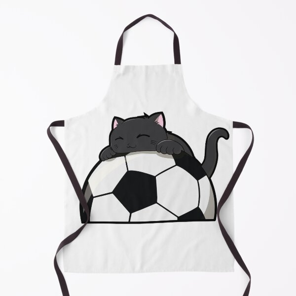 Item preview, Cute Cat Hugging A Soccer Ball designed and sold by kittengallery.