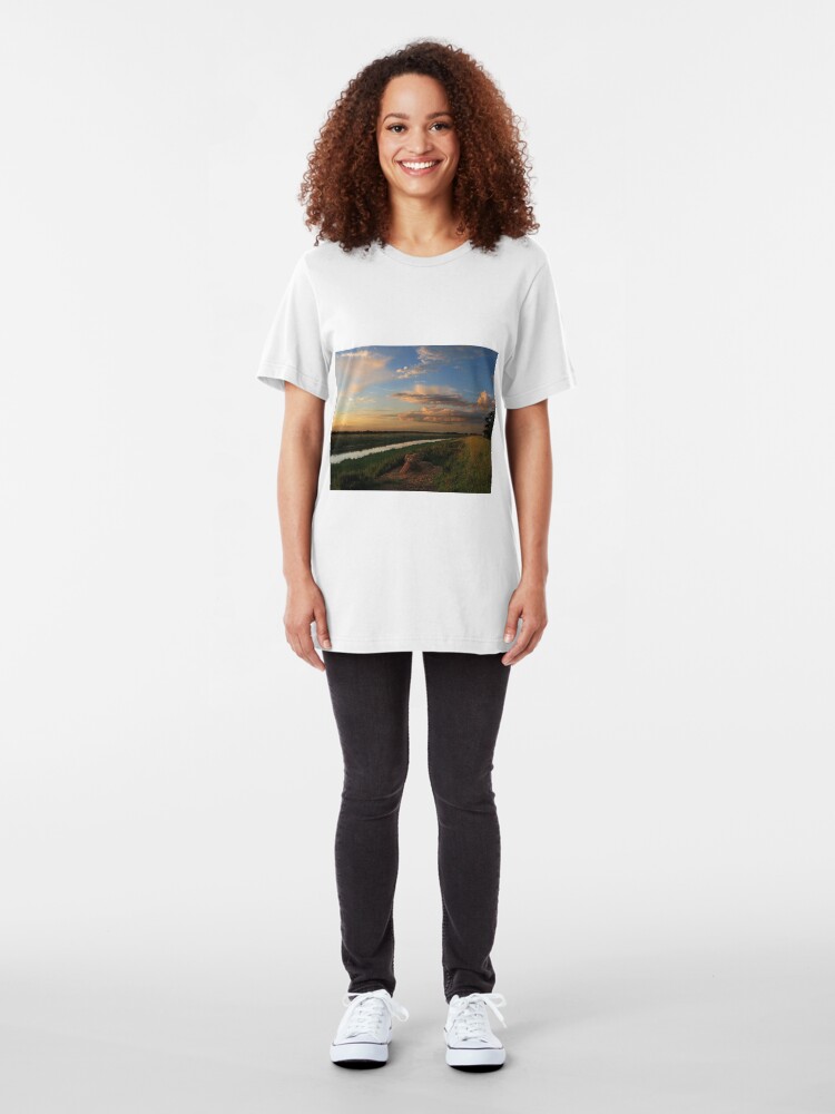 Alternate view of Until the end of days Slim Fit T-Shirt