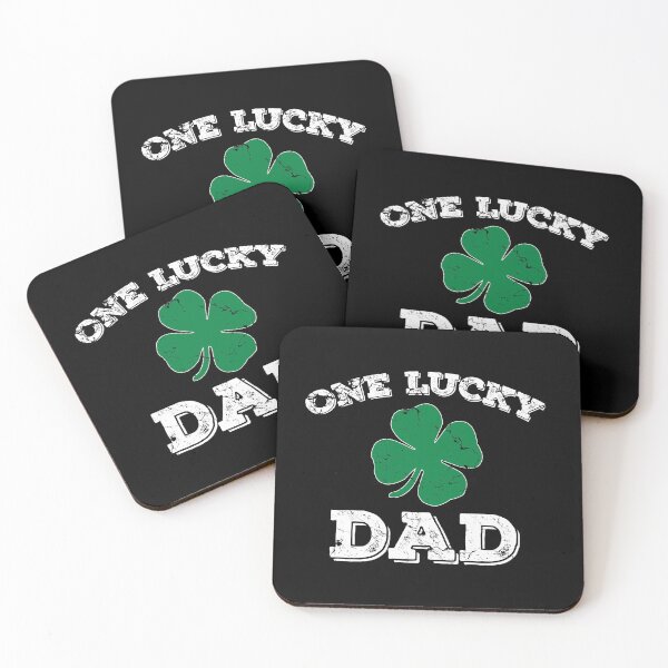 Item preview, One Lucky Dad St Patricks Day Retro Father Gift designed and sold by Realme9876.