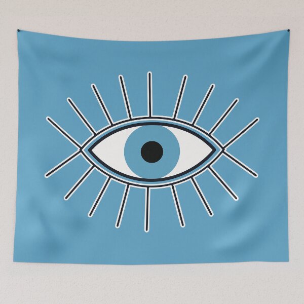 Item preview, Protection From Evil Eye Sign (Nazar Amulet) designed and sold by Happy Puppy Print On Demand.