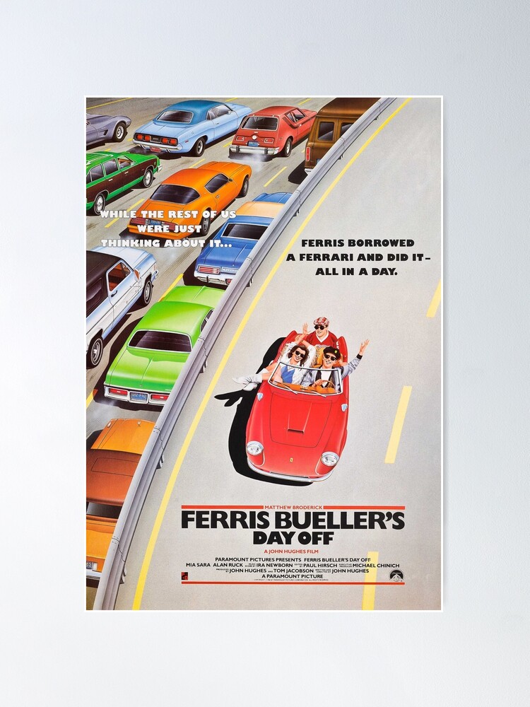 Alternate view of ferris bueller's day off vintage poster Poster
