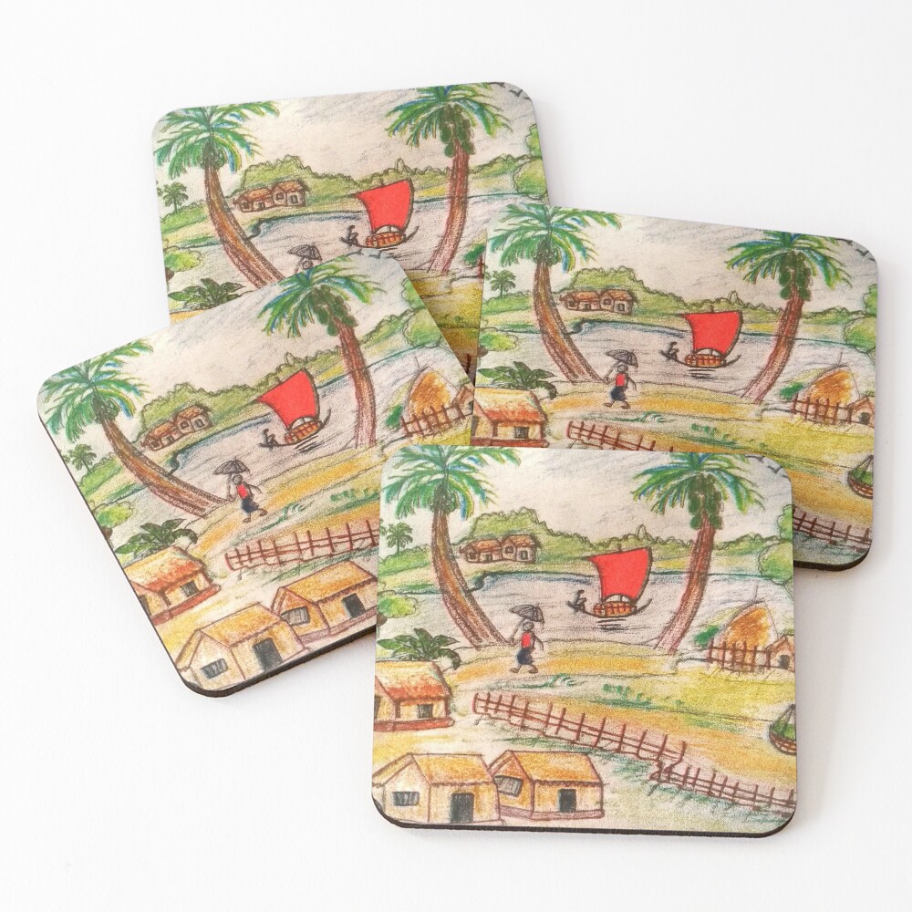 Item preview, Coasters (Set of 4) designed and sold by Rwadkar.